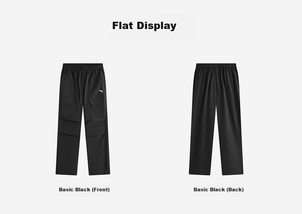 Anta Kids Pants Boys Girls 2026 Summer Outdoor Breathable Loose Cargo Sports Trousers A72626514 16